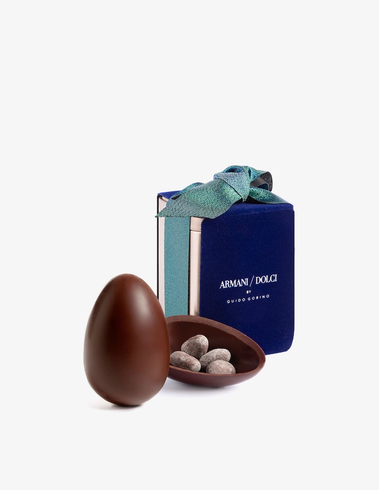 rinascente Armani/Dolci Lattina Ovetto Fondente e Fave Di Cacao 60g