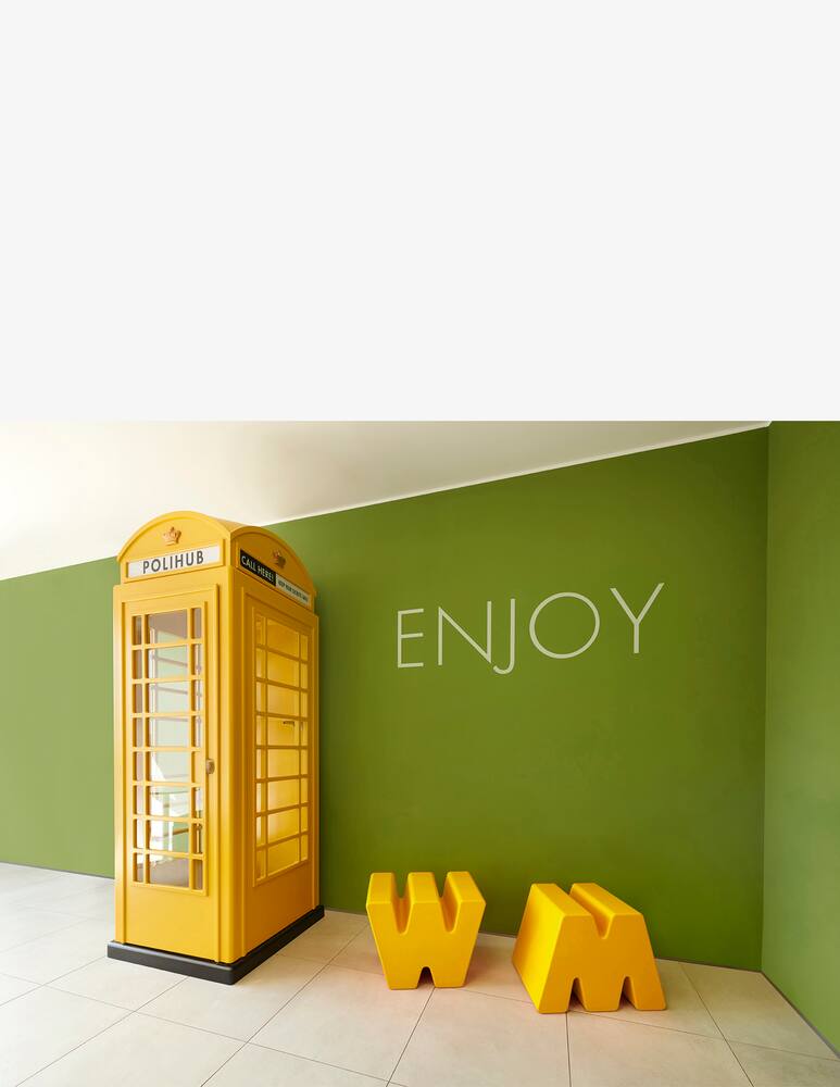 rinascente Slide Double U Stool