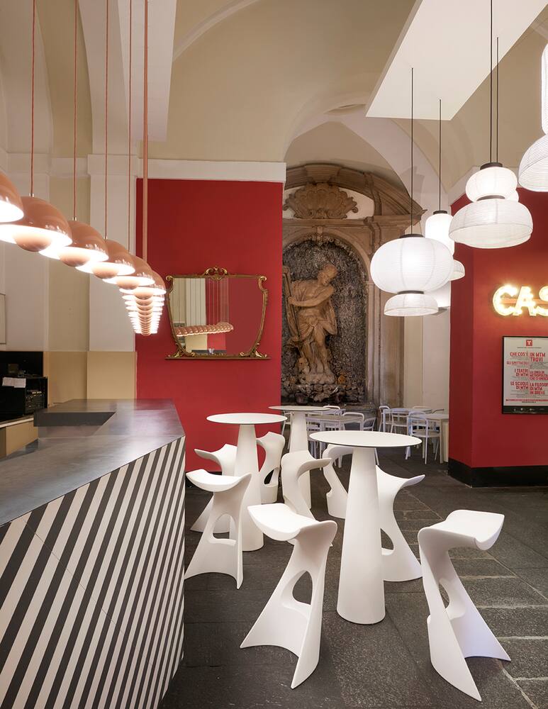 rinascente Slide Koncord High Stool