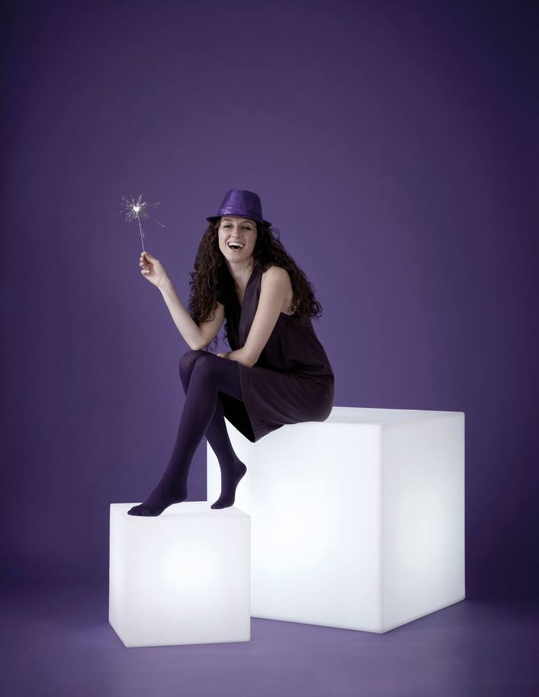 rinascente Slide Cubo 40 Floor Lamp