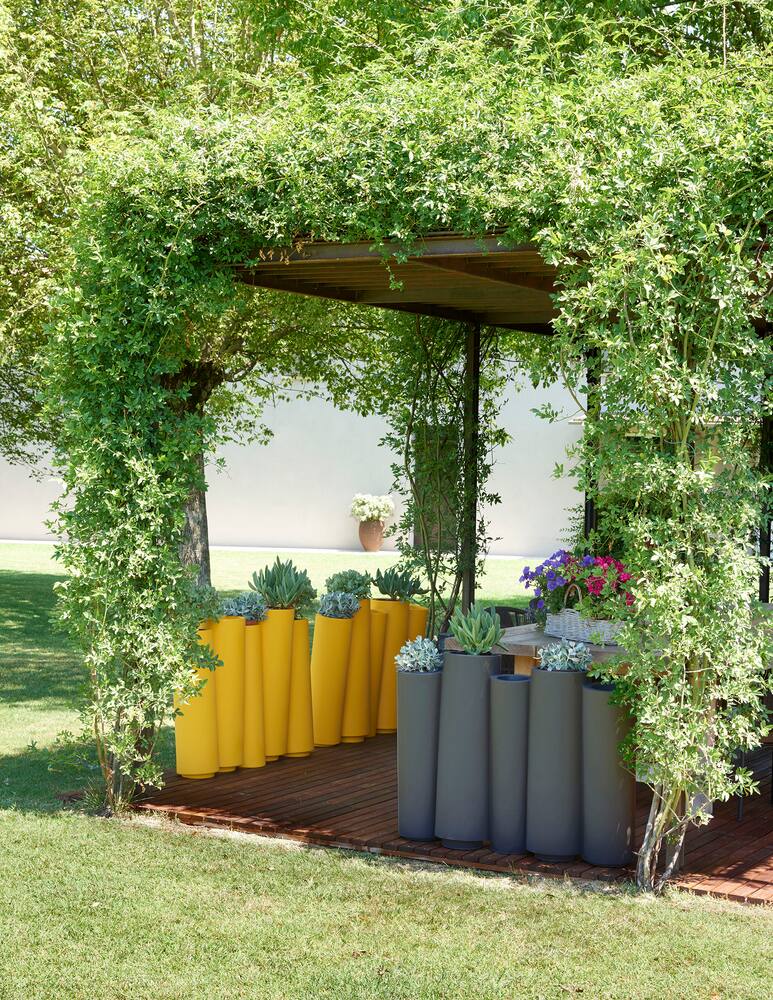 rinascente Slide Bamboo Cachepot