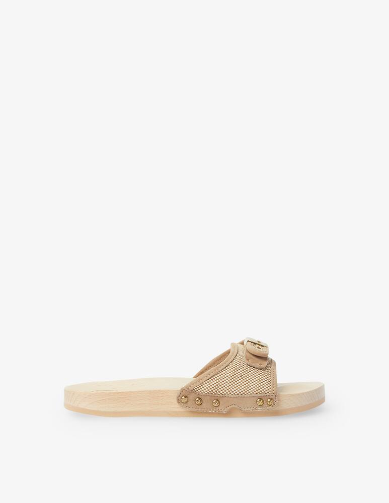 Scholl Iconic Pescura flatflex in canvas - Beige - picture 1 Scholl Iconic Pescura flatflex in canvas - Beige - picture 1