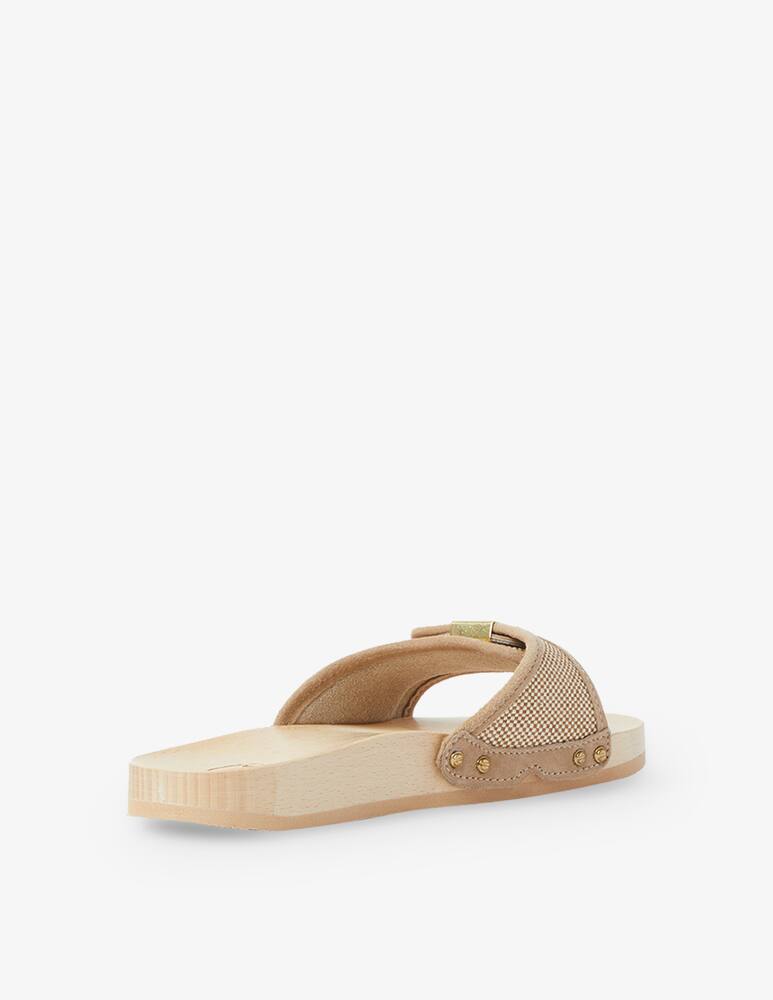 Scholl Iconic Pescura flatflex in canvas - Beige - picture 4 Scholl Iconic Pescura flatflex in canvas - Beige - picture 4