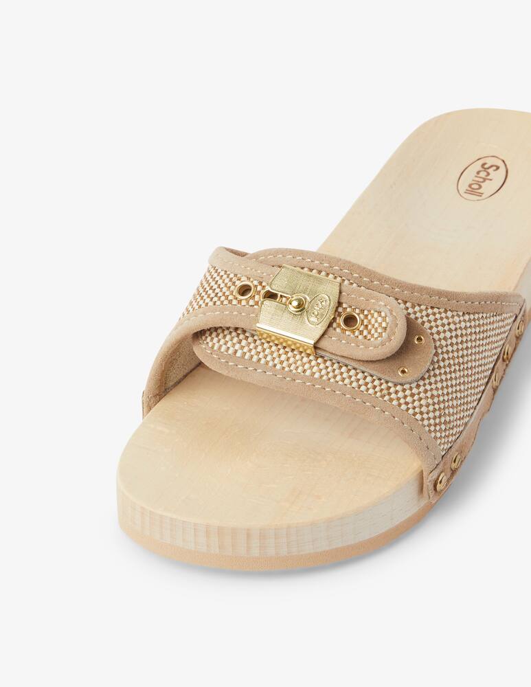 Scholl Iconic Pescura flatflex in canvas - Beige - picture 5 Scholl Iconic Pescura flatflex in canvas - Beige - picture 5