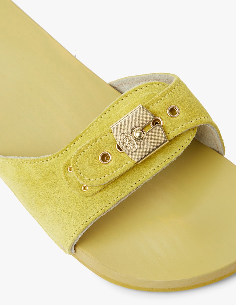 rinascente Scholl Iconic Pescura basse in pelle scamosciata - giallo