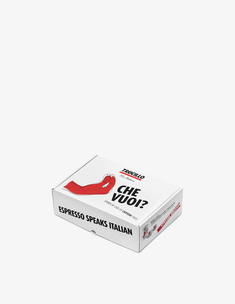 rinascente Caffè Trucillo Gift Box Caffè Espresso Speaks Italian
