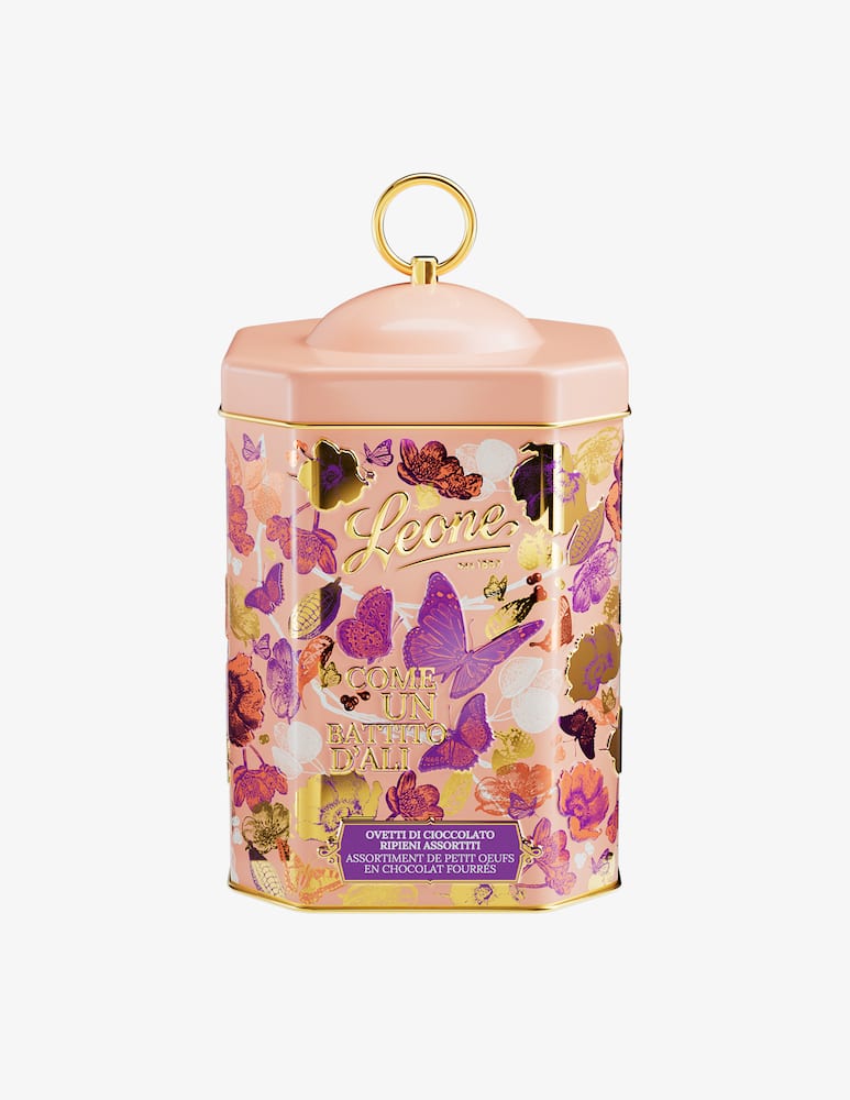 rinascente Pastiglie Leone Latta Ovetti di Cioccolato Assortiti 350g