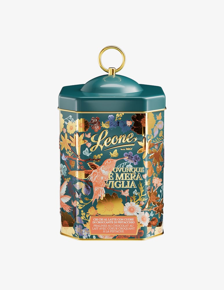 rinascente Pastiglie Leone Latta Cri Cri Pistacchio Latte 350g