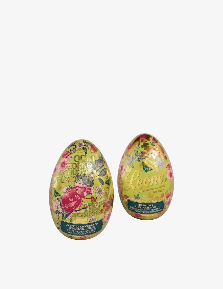 rinascente Pastiglie Leone Latta Ovetti Ripieni Cioccolato Fondente 90g