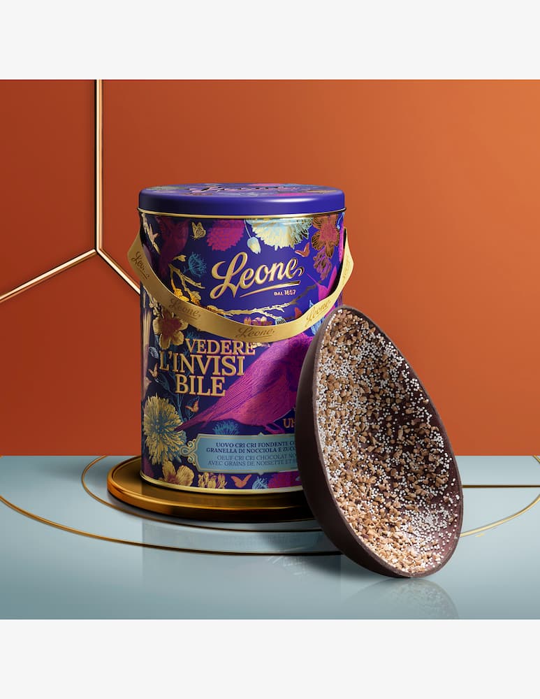 rinascente Pastiglie Leone Uovo Cri Cri Nocciola Fondente 70% 300g