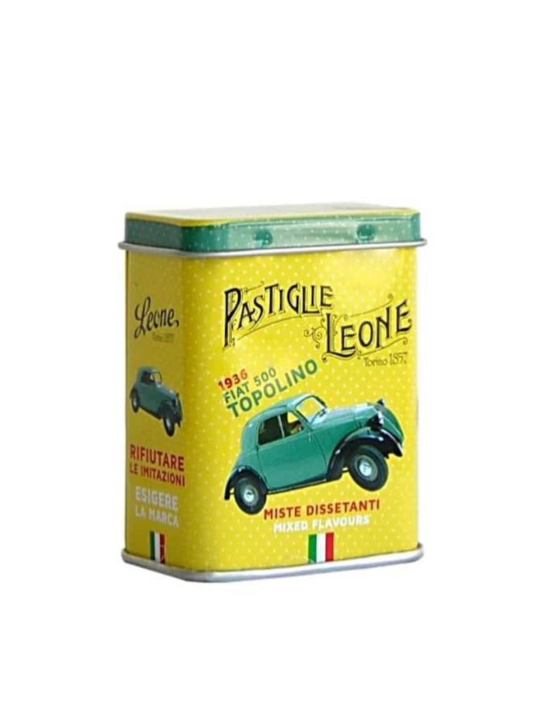 rinascente Pastiglie Leone Lattine pastiglie auto d’epoca 30gr