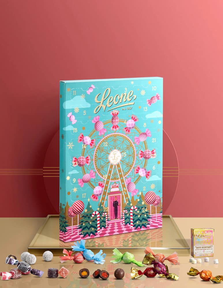 rinascente Pastiglie Leone Advent Calendar with Sweeties 200g
