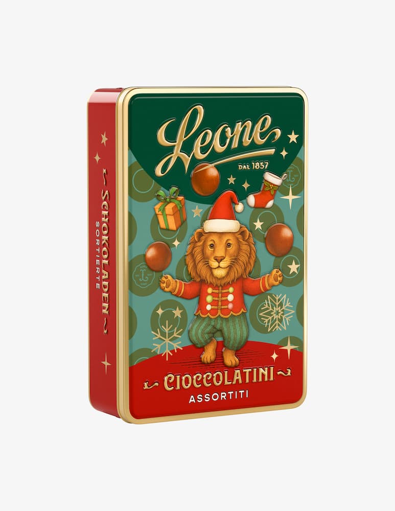Pastiglie Leone Latta selezione praline assortite 200g - immagine 1 Pastiglie Leone Latta selezione praline assortite 200g - immagine 1
