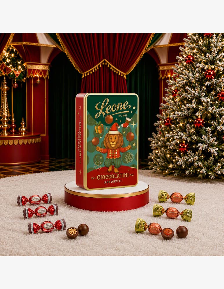 Pastiglie Leone Latta selezione praline assortite 200g - immagine 2 Pastiglie Leone Latta selezione praline assortite 200g - immagine 2