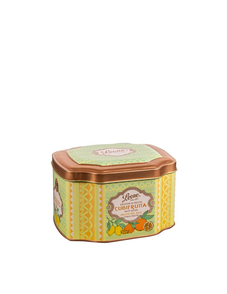 rinascente Pastiglie Leone Assorted flavours Cubifrutta Pattern tins 200gr