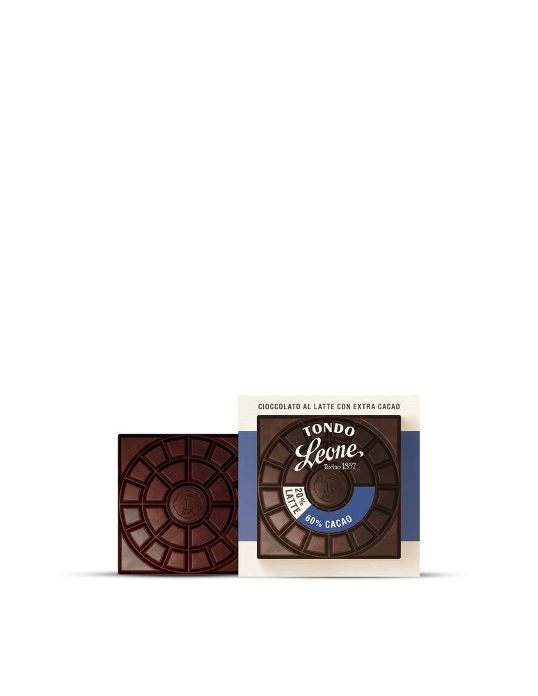 rinascente Pastiglie Leone Leone round line milk chocolate bars and cocoa at 60% min