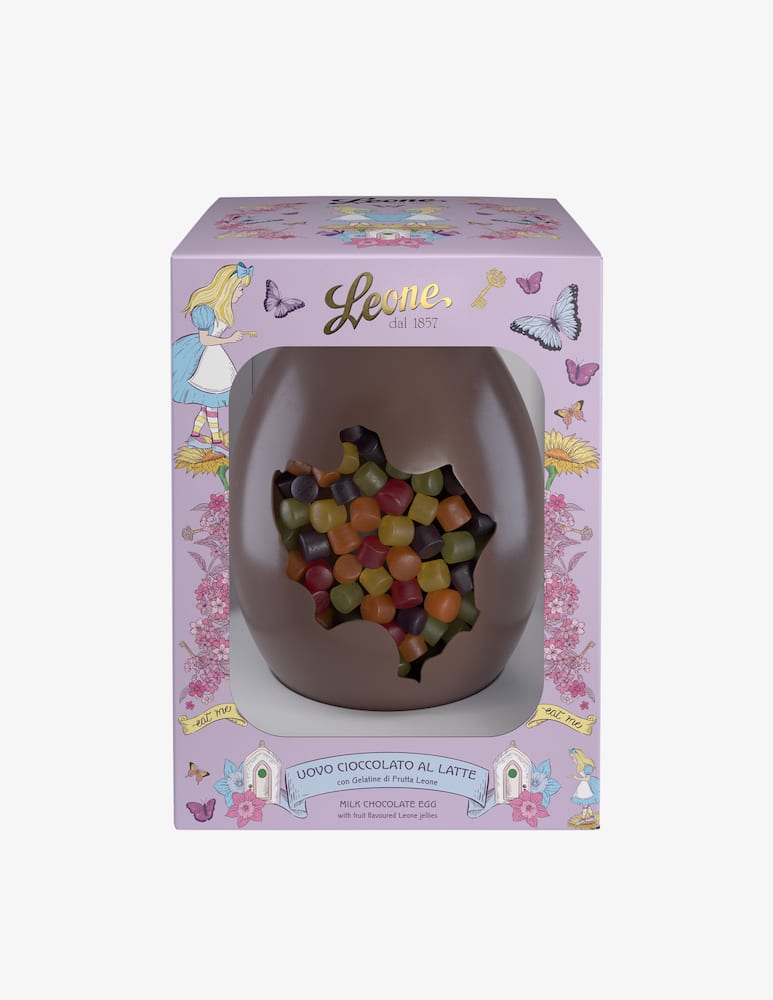 rinascente Pastiglie Leone Uovo al Latte Con Gelatine Di Frutta 370g