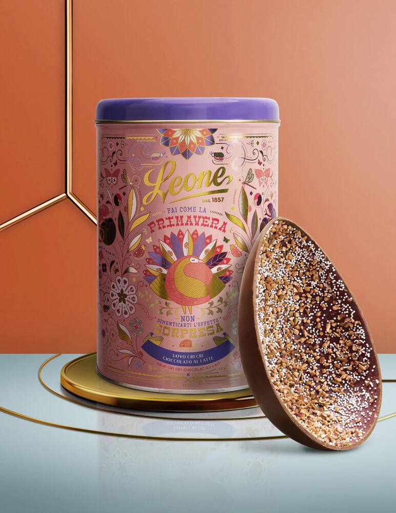 rinascente Pastiglie Leone Uovo Cri Cri Nocciola Latte 40% 350g