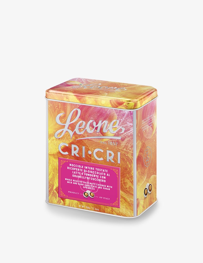 Pastiglie Leone Gift Tin Leone 1857 Cri Cri Assorted 350g - picture 1 Pastiglie Leone Gift Tin Leone 1857 Cri Cri Assorted 350g - picture 1