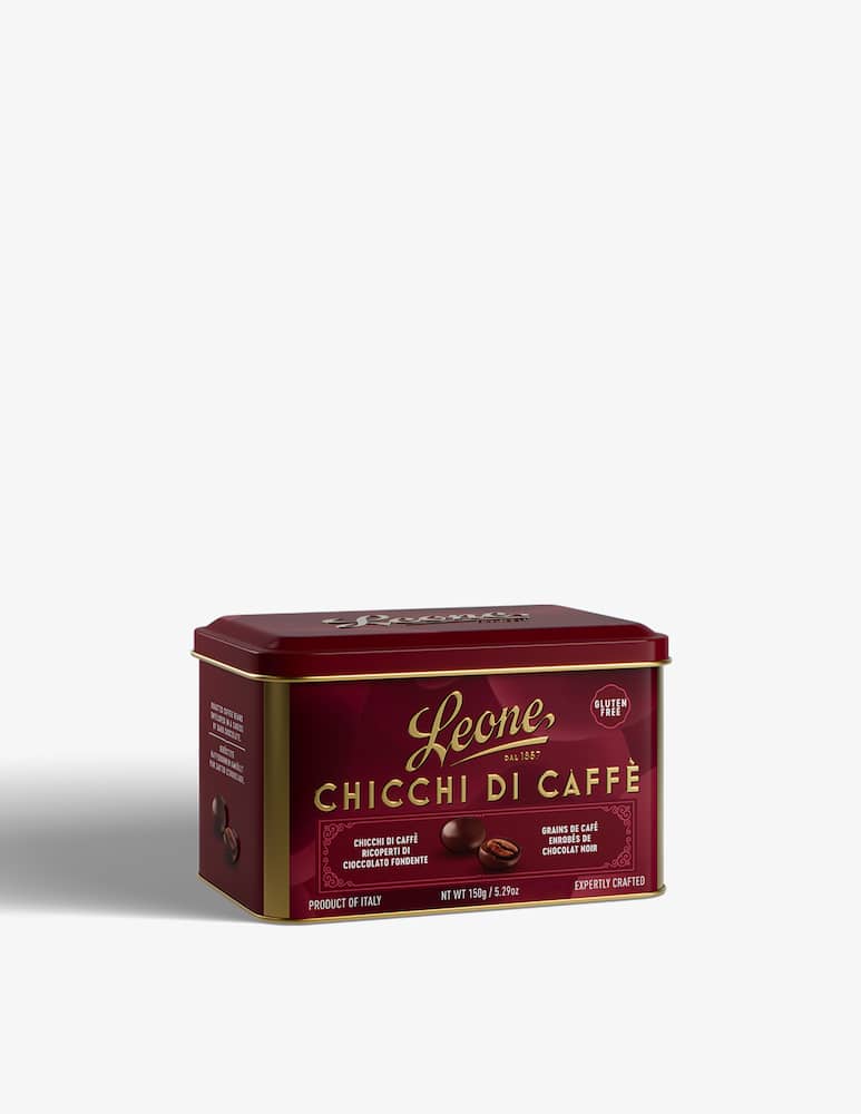 Pastiglie Leone Latta Chicchi Di Caffè 6pz 150g - immagine 1 Pastiglie Leone Latta Chicchi Di Caffè 6pz 150g - immagine 1