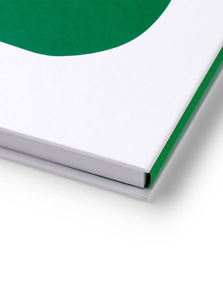 rinascente PdiPigna Enzo Mari Collection  Taccuino Biancoa5 Cop. Rigida - Verde