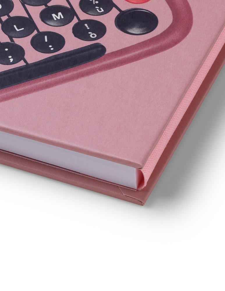 rinascente PdiPigna Olivetti Collection  Taccuino A Righe A5 Cop. Rigida - Rosa