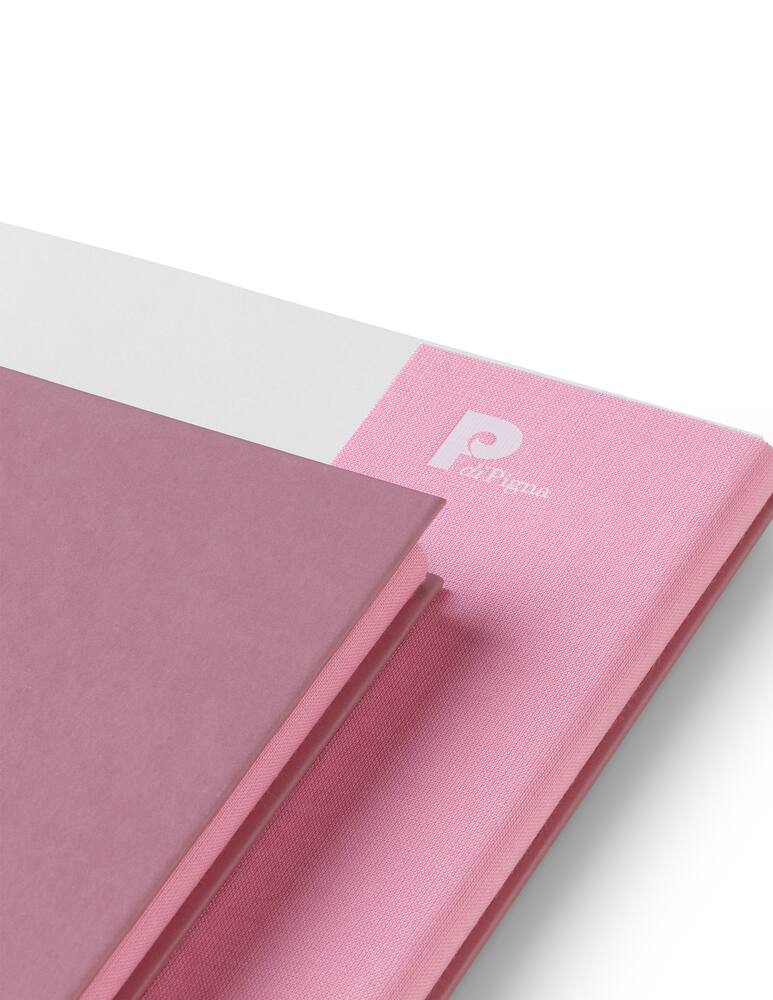 rinascente PdiPigna Olivetti Collection  Taccuino A Righe A5 Cop. Rigida - Rosa