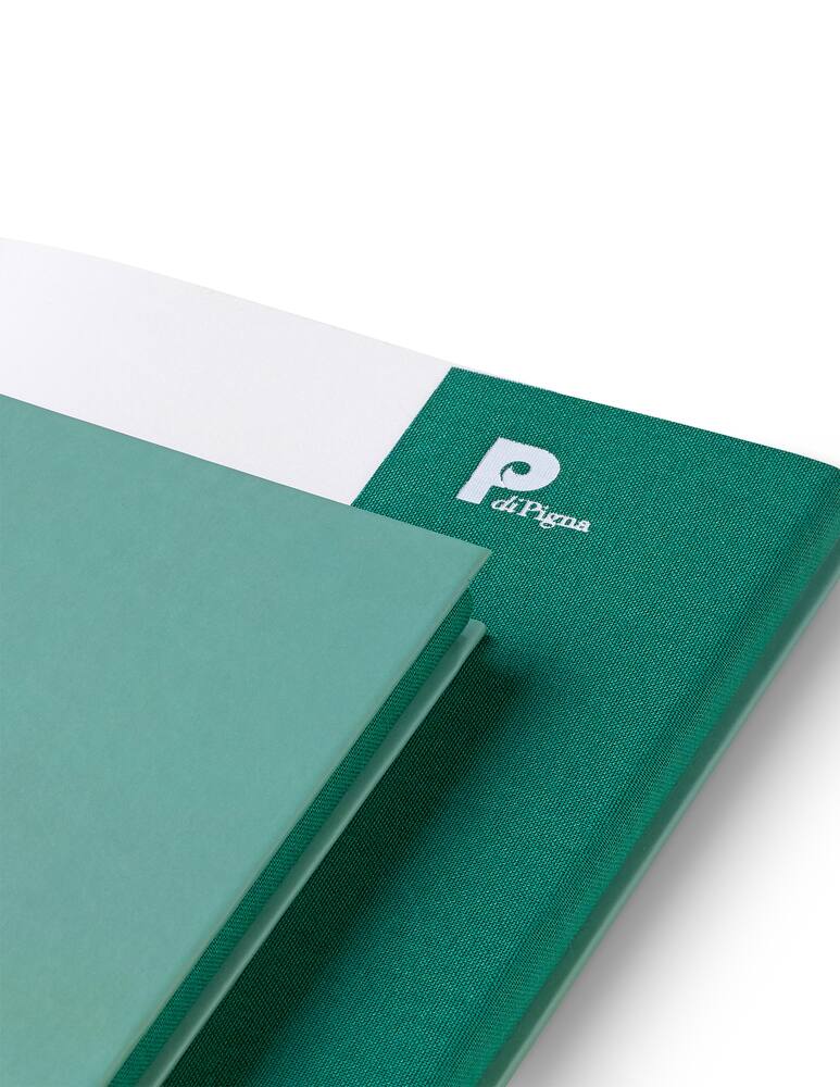 rinascente PdiPigna Olivetti Collection  Taccuino A Righe A5 Cop. Rigid - Verde