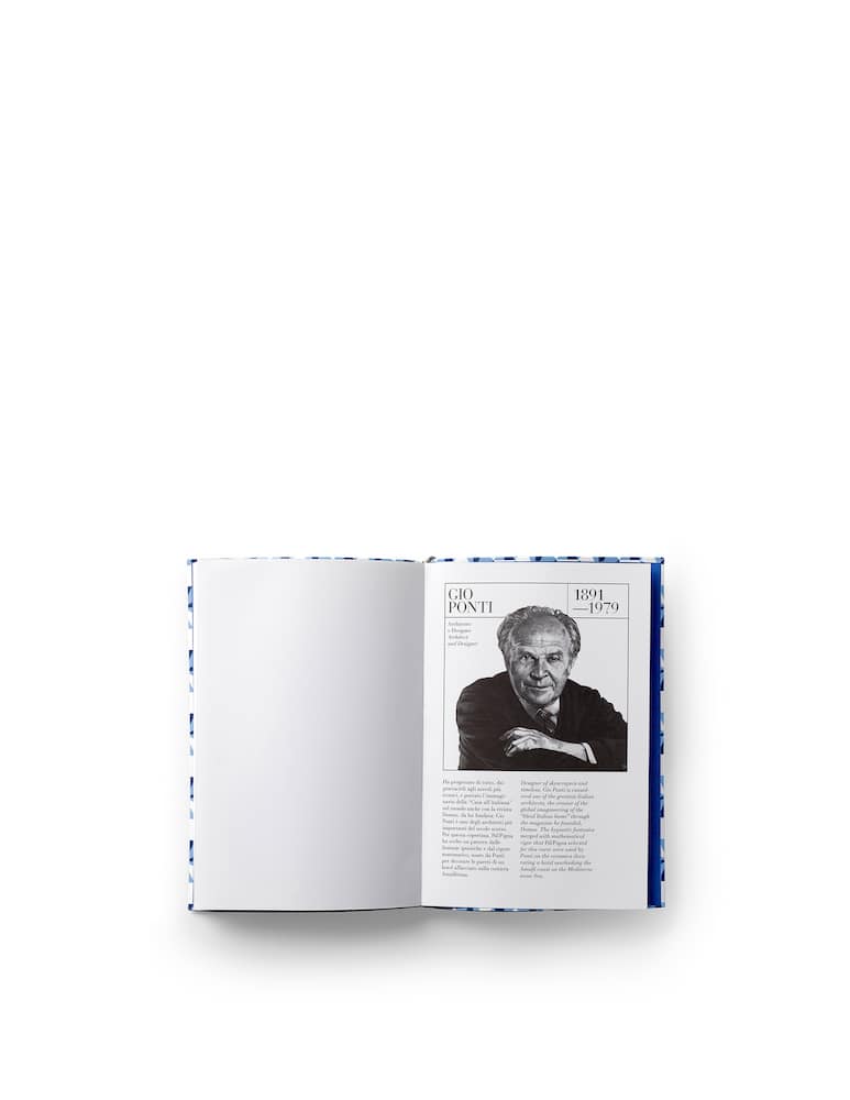 rinascente PdiPigna Gio Ponti Collection  Taccuino Bianco A5 Cop. Semirigida - Bianco