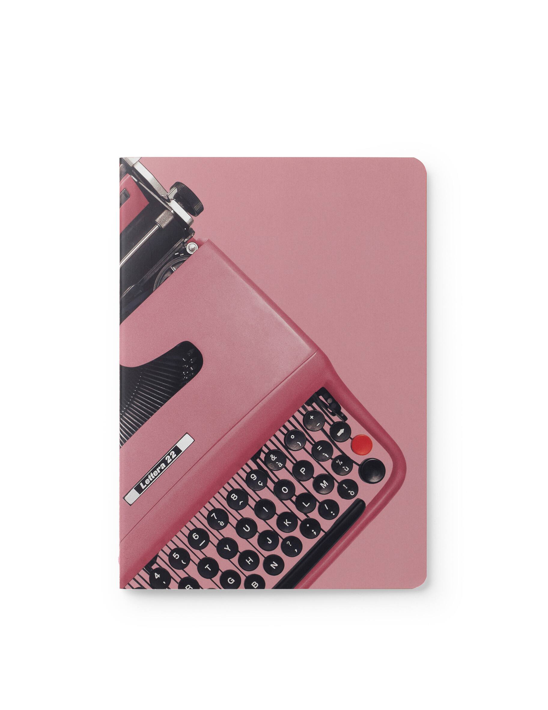 PdiPigna Ruled Singer Sewn Notebook Olivetti - Pink - Rinascente.it