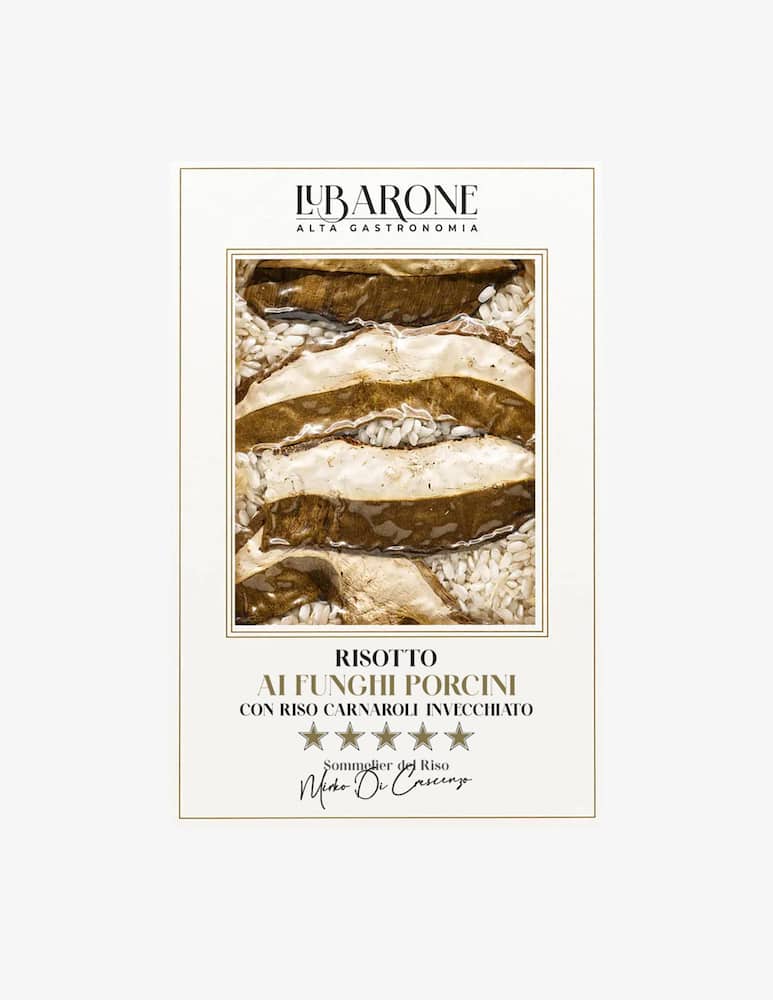 LU BARONE Porcini Mushroom-Aged Carnaroli Rice 300g - picture 1 LU BARONE Porcini Mushroom-Aged Carnaroli Rice 300g - picture 1