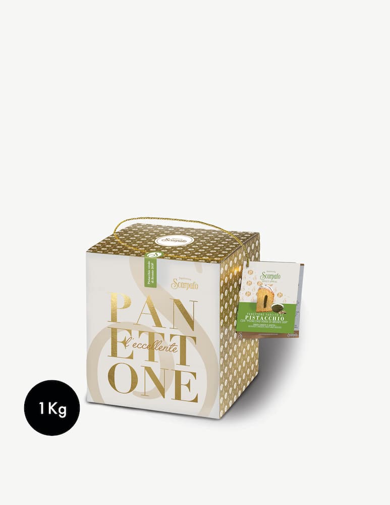 rinascente Pasticceria Scarpato Panettone al Pistacchio 1kg