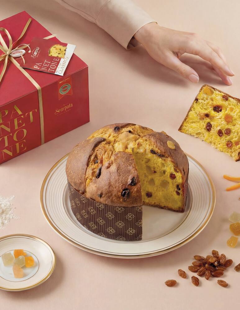 Pasticceria Scarpato Classic Panettone 1kg - picture 2 Pasticceria Scarpato Classic Panettone 1kg - picture 2