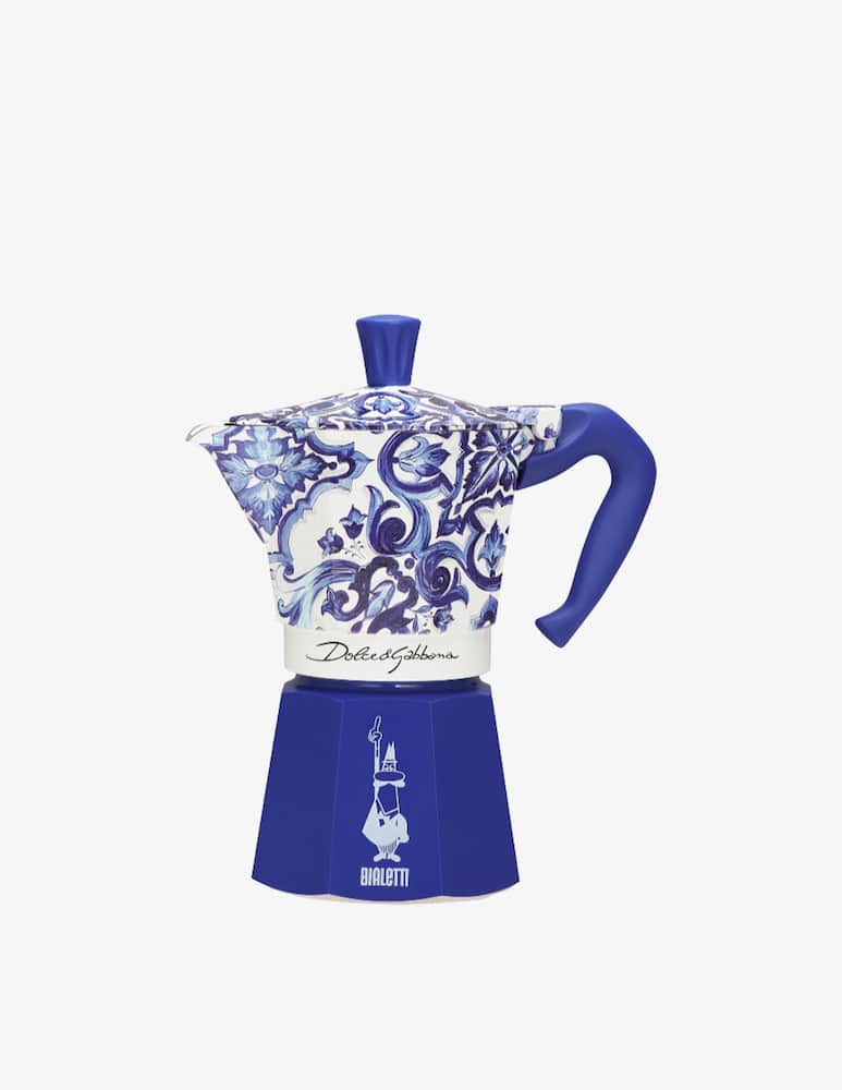 Bialetti Moka Express Blu Mediterraneo D&G - immagine 1 Bialetti Moka Express Blu Mediterraneo D&G - immagine 1