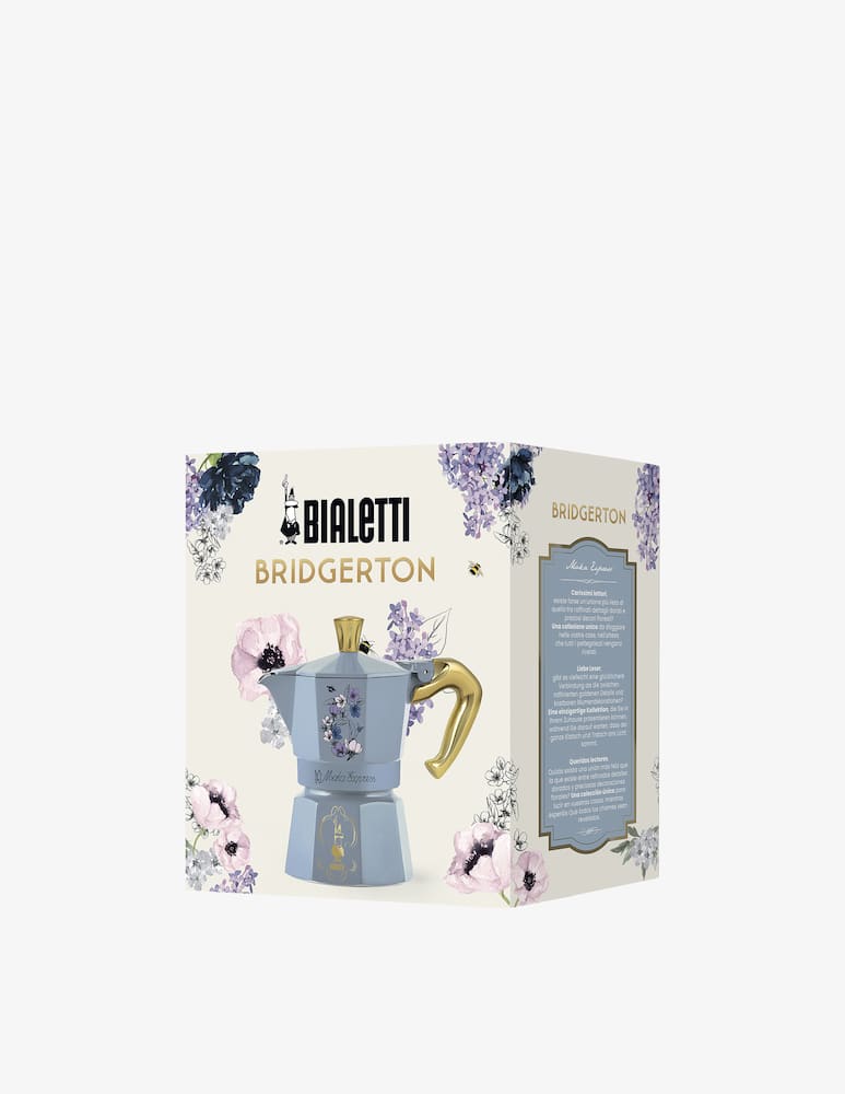 rinascente Bialetti Moka Express 3 Tazze Bridgerton