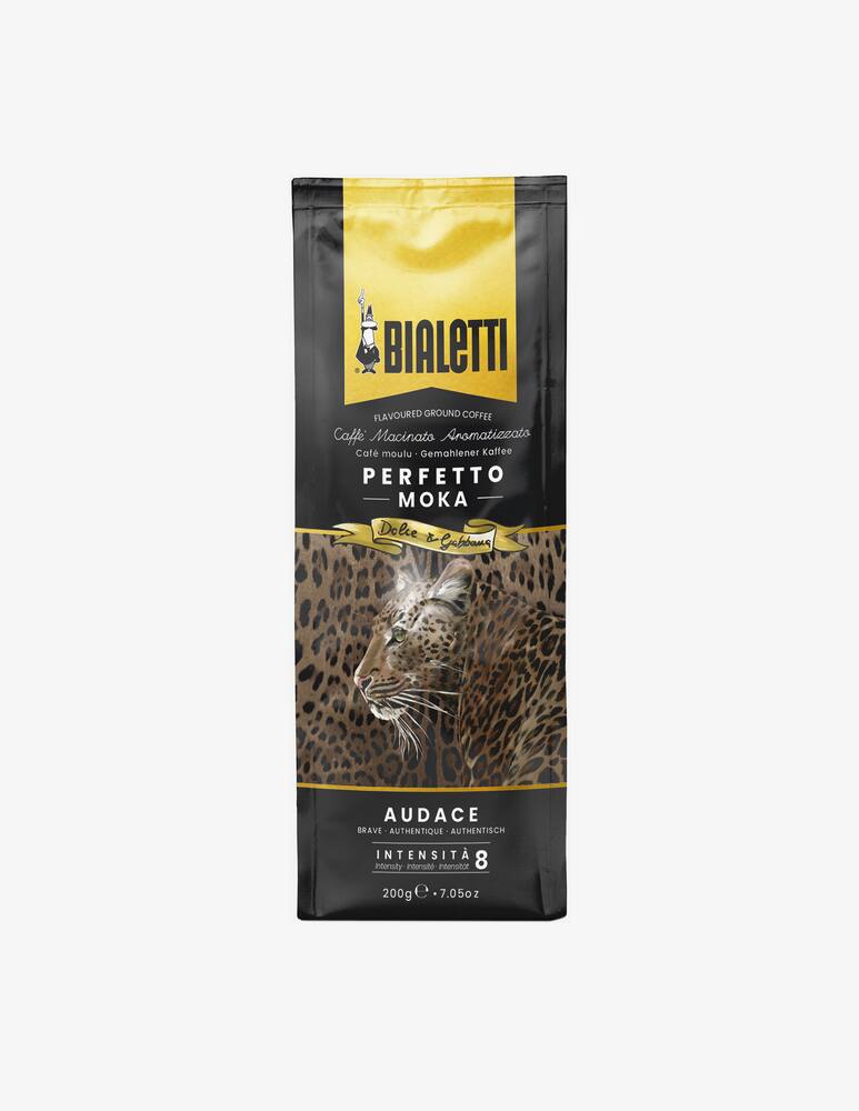 rinascente Bialetti D&G Moka Audace Ground Coffee 200g Almond