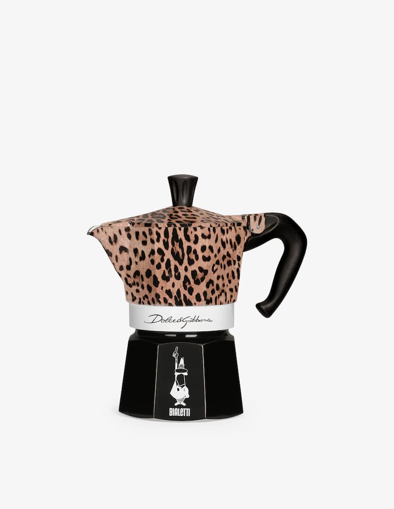 rinascente Bialetti Moka Express 3-Cup D&G Leopard