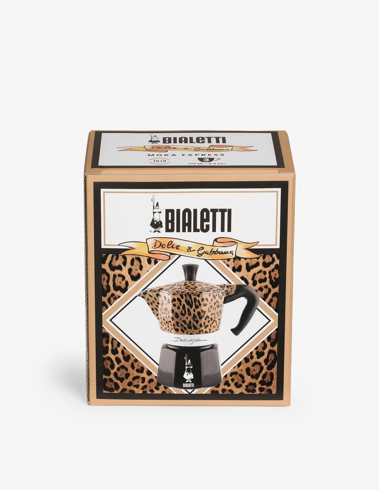rinascente Bialetti Moka Express 3-Cup D&G Leopard