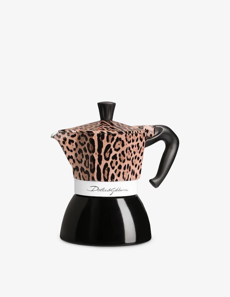 rinascente Bialetti Moka Induction 4-Cup D&G Leopard