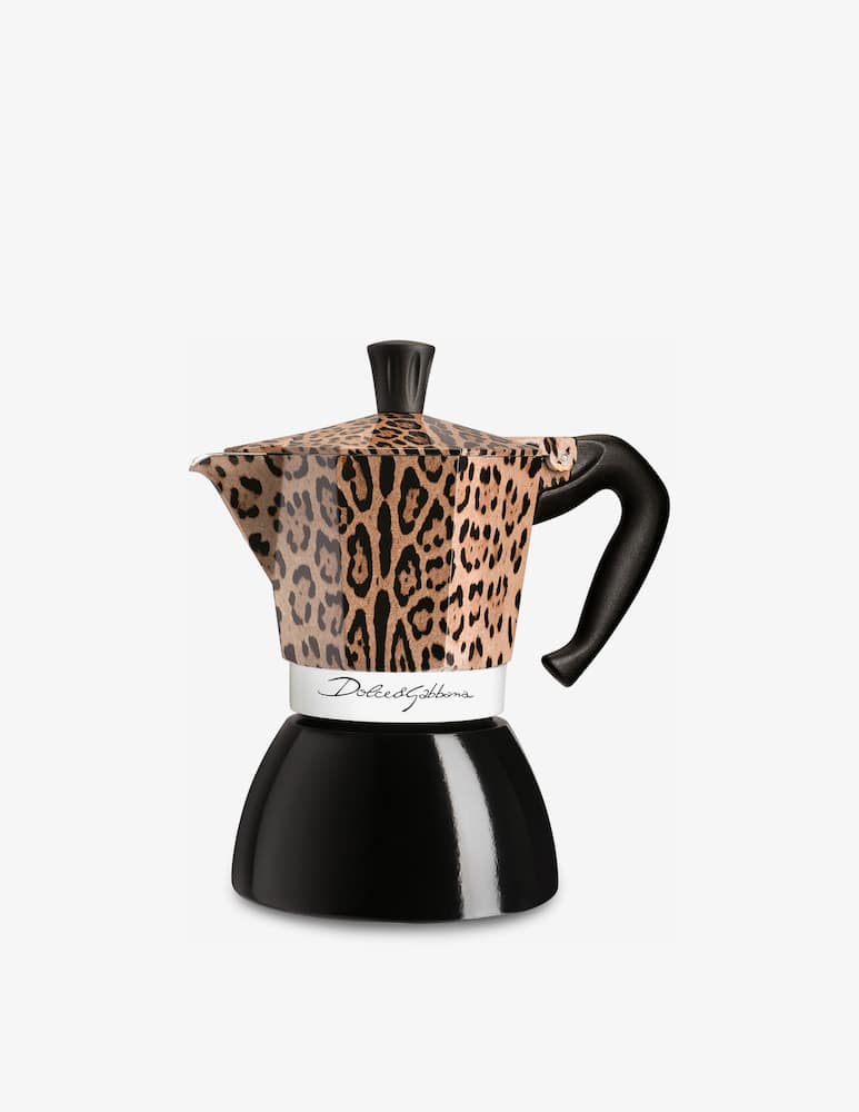 rinascente Bialetti Moka Induction 6-Cup D&G Leopard