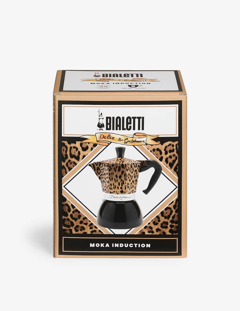 rinascente Bialetti Moka Induction 6-Cup D&G Leopard