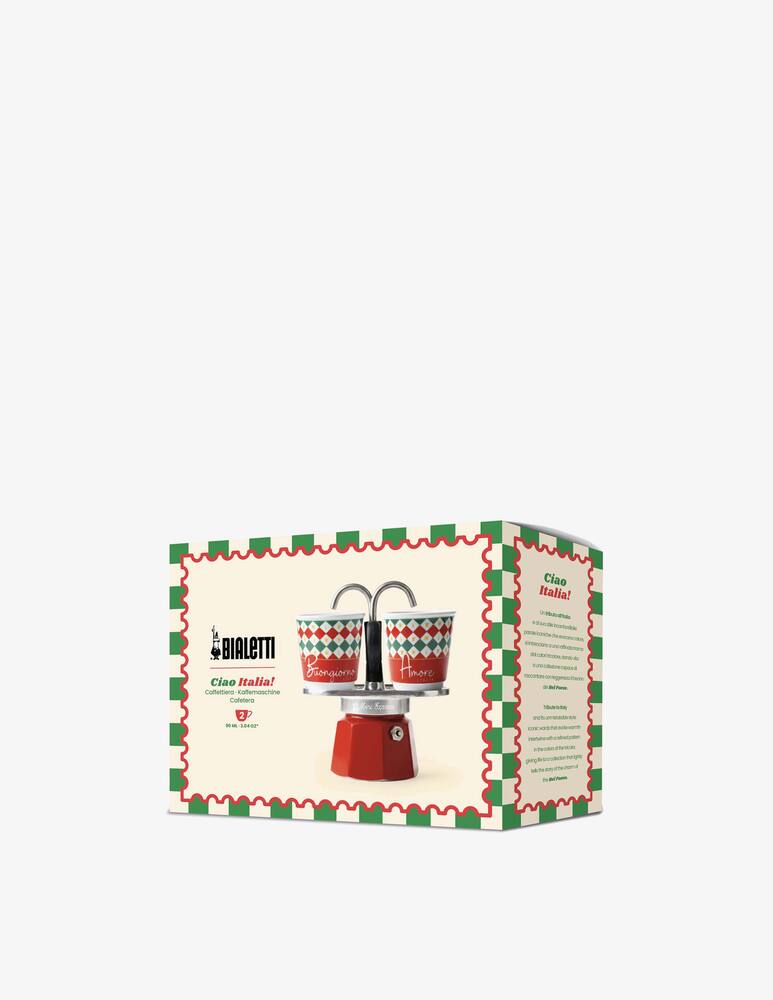 Bialetti Tricolore Set Mini Express 2Tazze e 2 Bicchierini - immagine 2 Bialetti Tricolore Set Mini Express 2Tazze e 2 Bicchierini - immagine 2