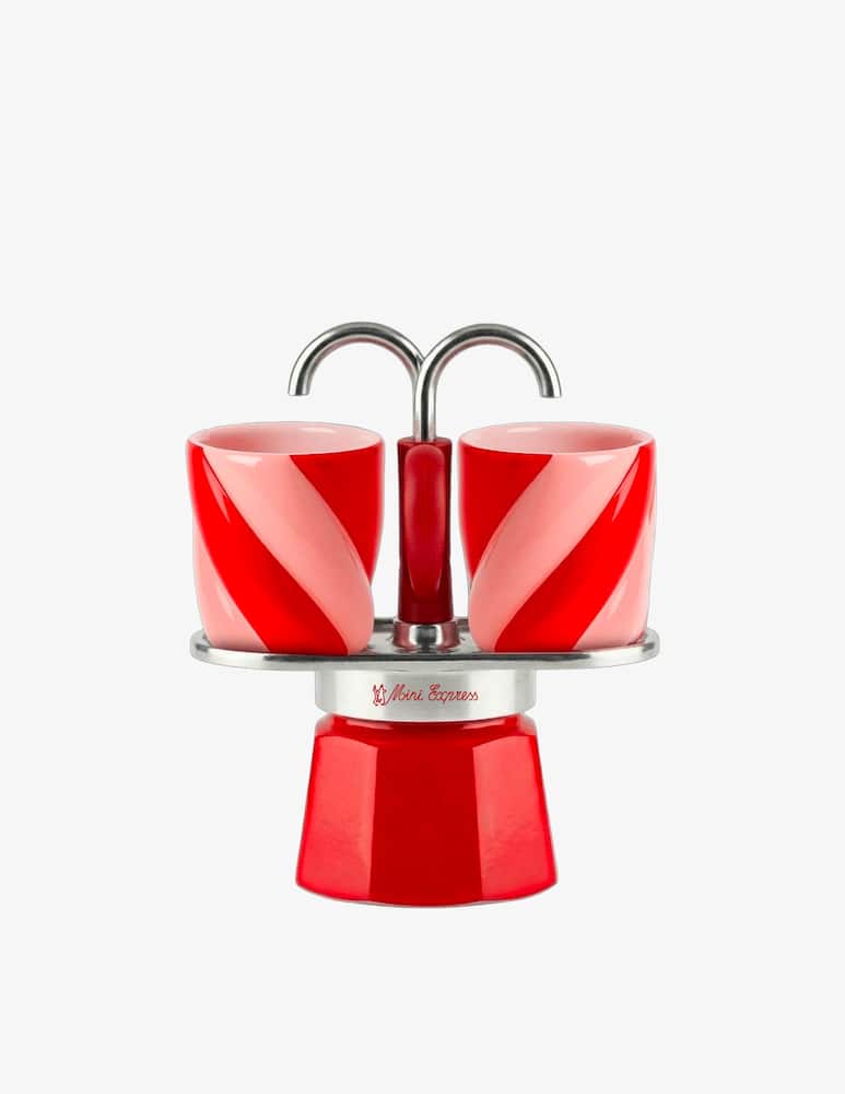 Bialetti Cuor Di Zucchero Set Mini Express 2Tazze 2 Bicchierini - immagine 1