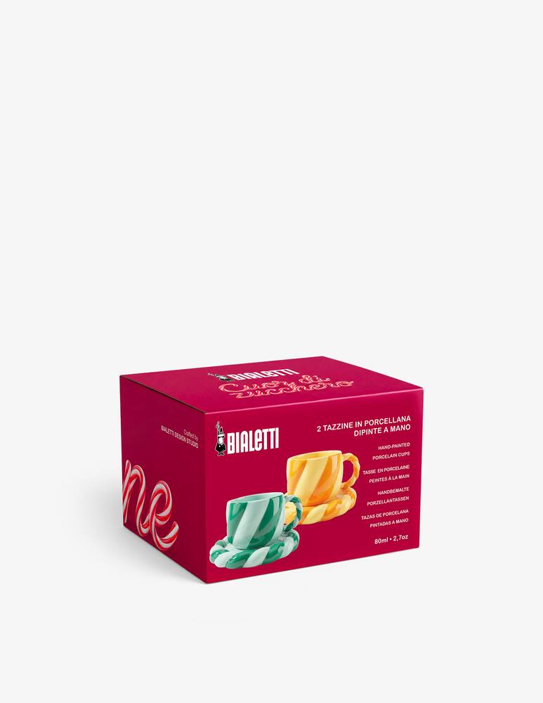 Bialetti Set 2 Tazze Cuor Di Zucchero & Piattini - immagine 2 Bialetti Set 2 Tazze Cuor Di Zucchero & Piattini - immagine 2