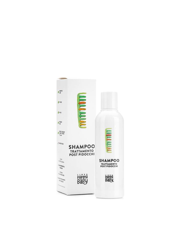 rinascente Linea Mamababy Shampoo post trattamento pidocchi 200 ml - bianco