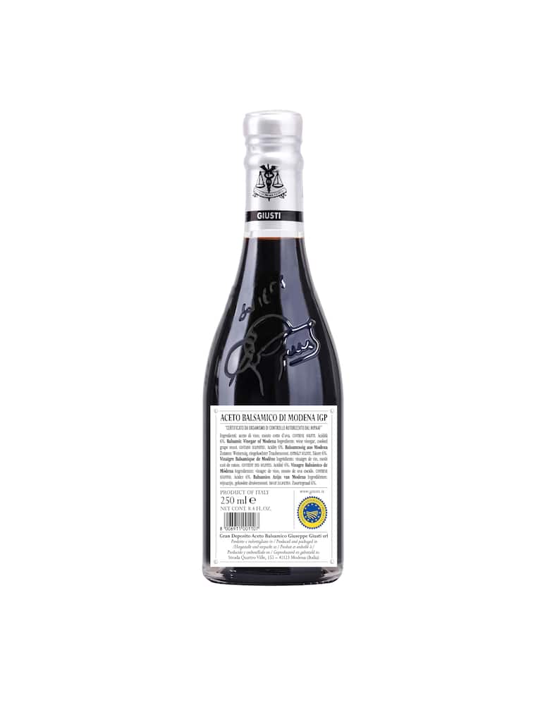 rinascente Giuseppe Giusti Balsamic Vinegar of Modena GPI 1 Silver Medal 250ml