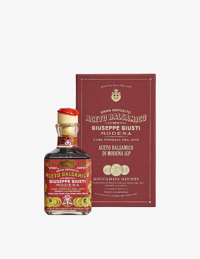 Giuseppe Giusti Aceto Balsamico Di Modena IGP 3 Medaglie D'oro - Cubica - immagine 1 Giuseppe Giusti Aceto Balsamico Di Modena IGP 3 Medaglie D'oro - Cubica - immagine 1