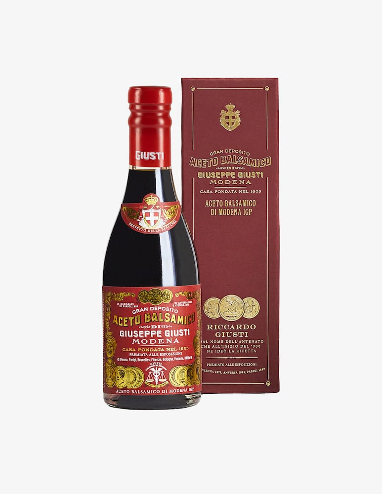 Giuseppe Giusti Aceto Balsamico Di Modena IGP 3 Medaglie D'oro - Champagnotta - immagine 1 Giuseppe Giusti Aceto Balsamico Di Modena IGP 3 Medaglie D'oro - Champagnotta - immagine 1