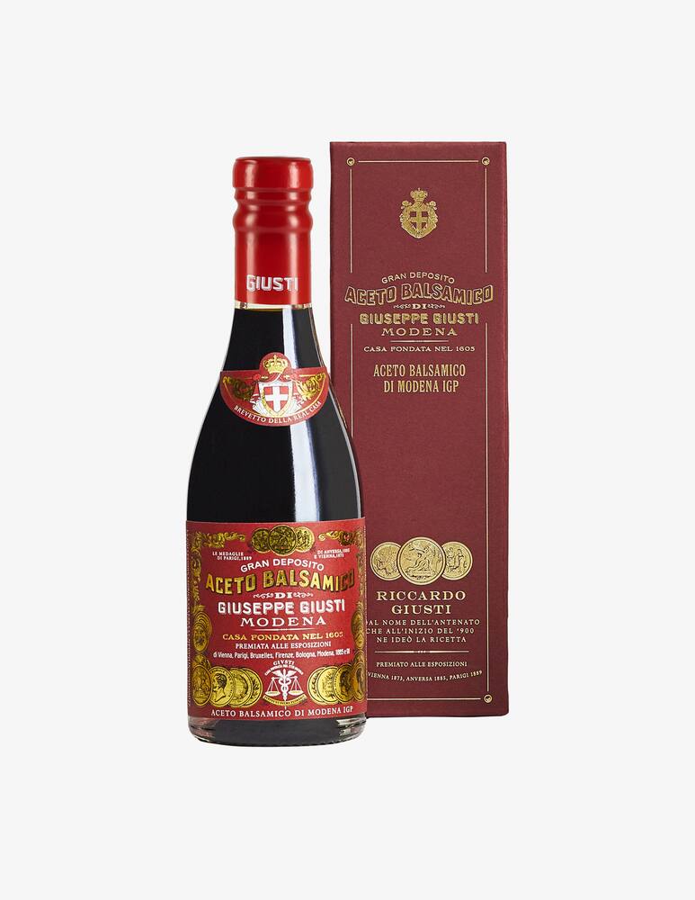 rinascente Giuseppe Giusti Aceto Balsamico Di Modena IGP 3 Medaglie D'oro - Champagnotta