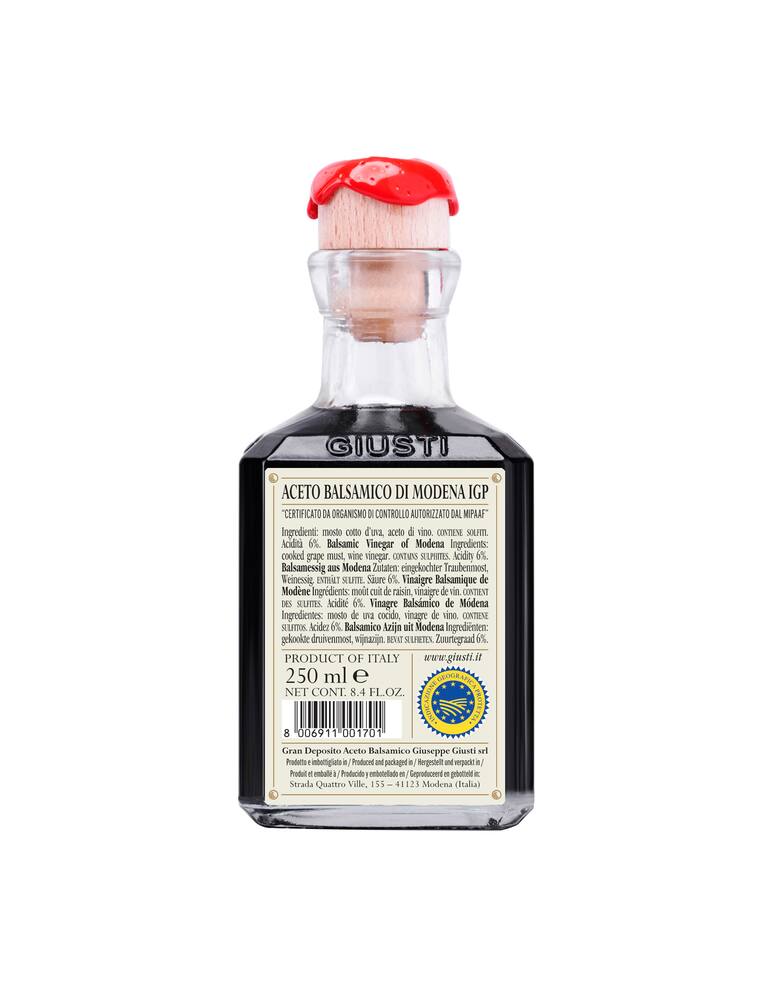 rinascente Giuseppe Giusti Aceto Balsamico di Modena IGP 5 Medaglie d'Oro 250ml